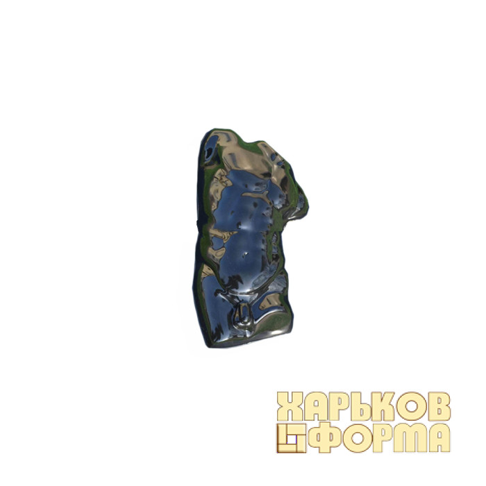 Форма барельєфа, панно КОД 11.14 - Чоловічий торс