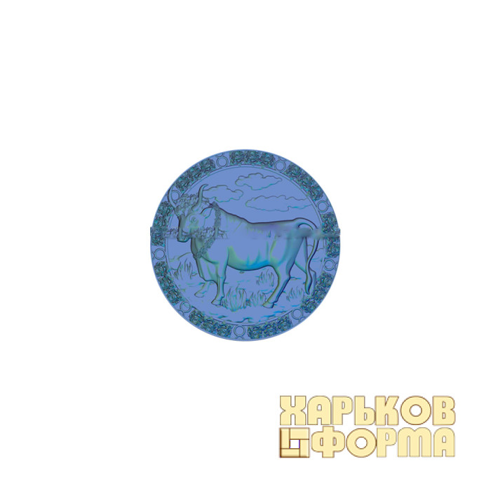 Форма садових доріжок КОД 3.16 - знак зодіака Телець