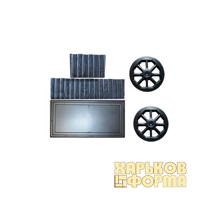 Форма квітника КОД 7.09 - Віз декоративний 1/2
