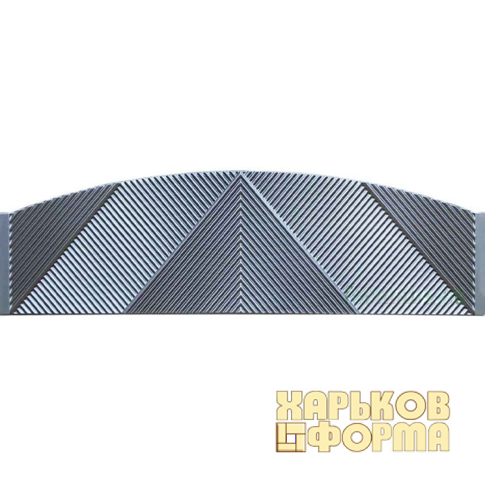 Форма для забора "Феникс верх" АБС №143