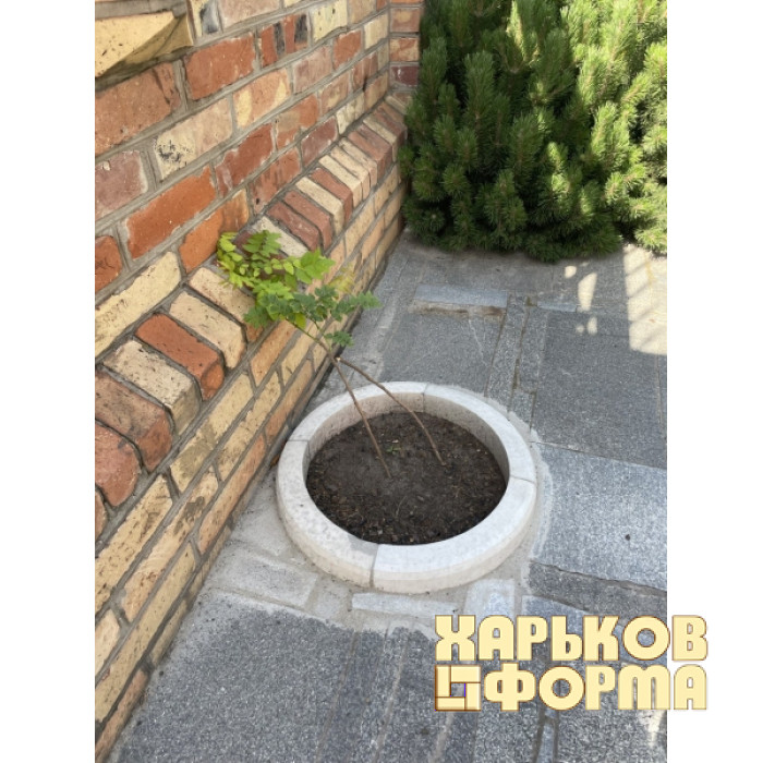 Форма для Бордюру поворотного 500х210х70 для тротуарної плитки, Alpha