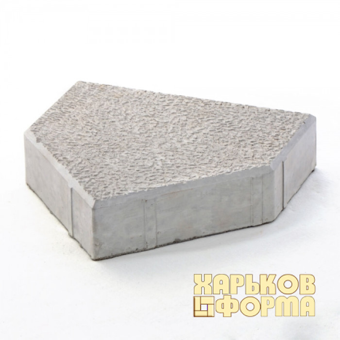 Форми  200x200 для тротуарної плитки h45 Антик №4 шагрень
