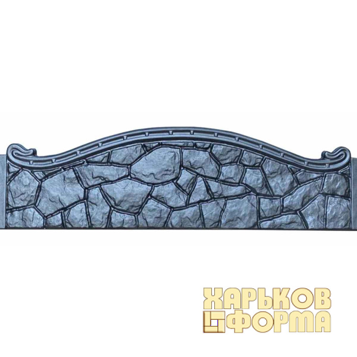 Форма для забора АБС №129