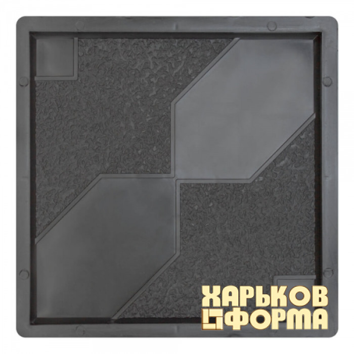 Форми 300x300 для тротуарної плитки Троянда Вітрів
