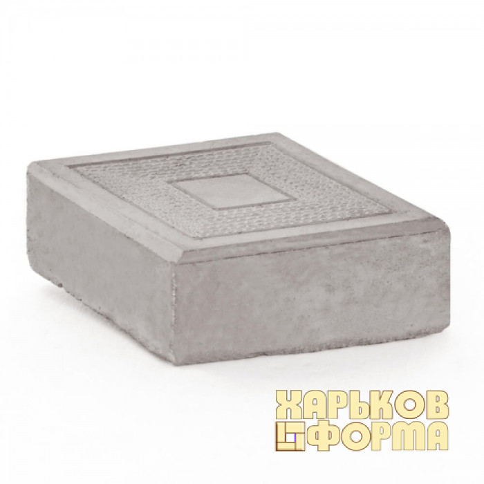 Форми для тротуарної плитки h45 Ромб малий мозаїка 100x174x45