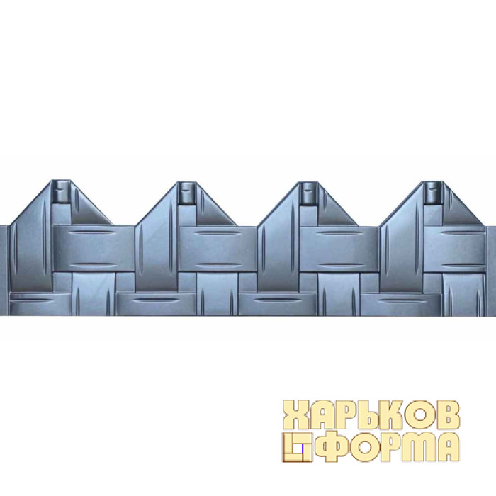 Форма для забора ПВХ №49