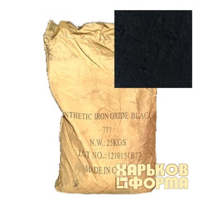 The dye to the concrete black 777 China
