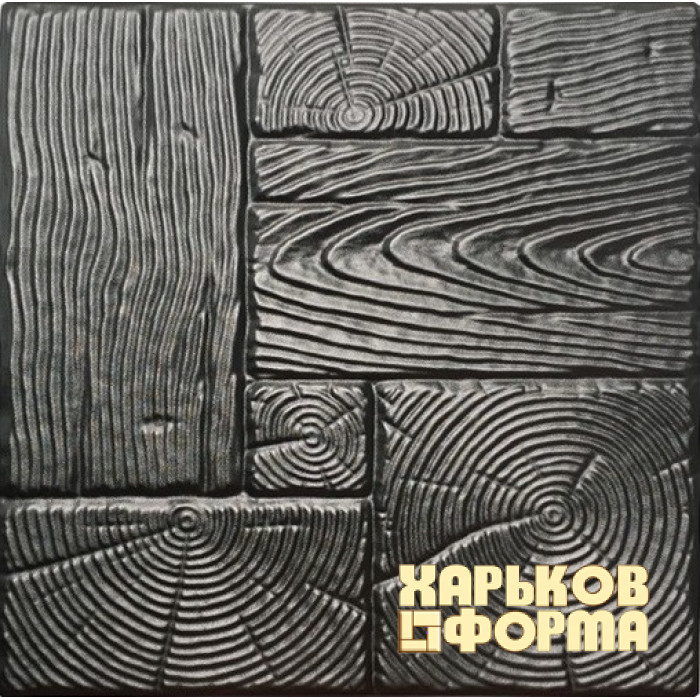 Forms for paving tile Tree No. 11