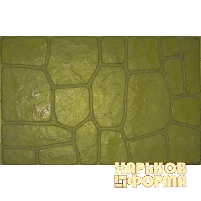 Form for paving slabs Crushed stone