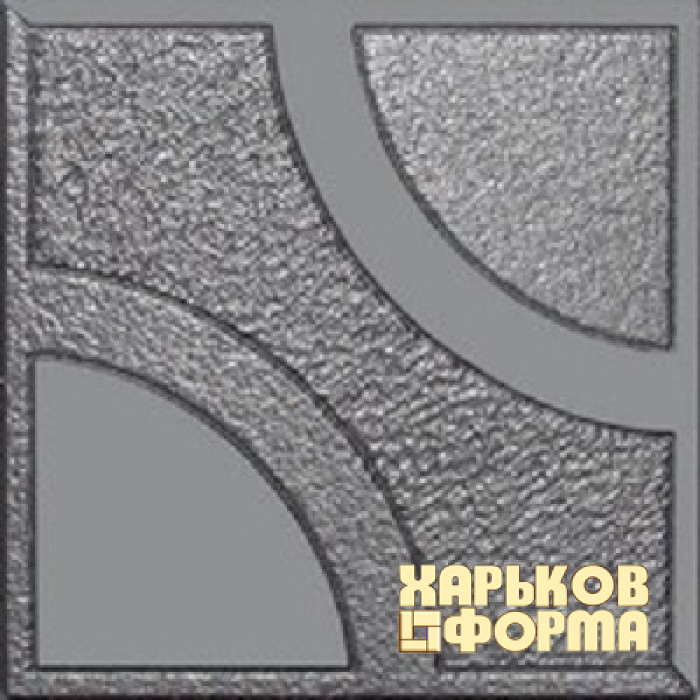 Forms for paving Slab square shagreen 50x50