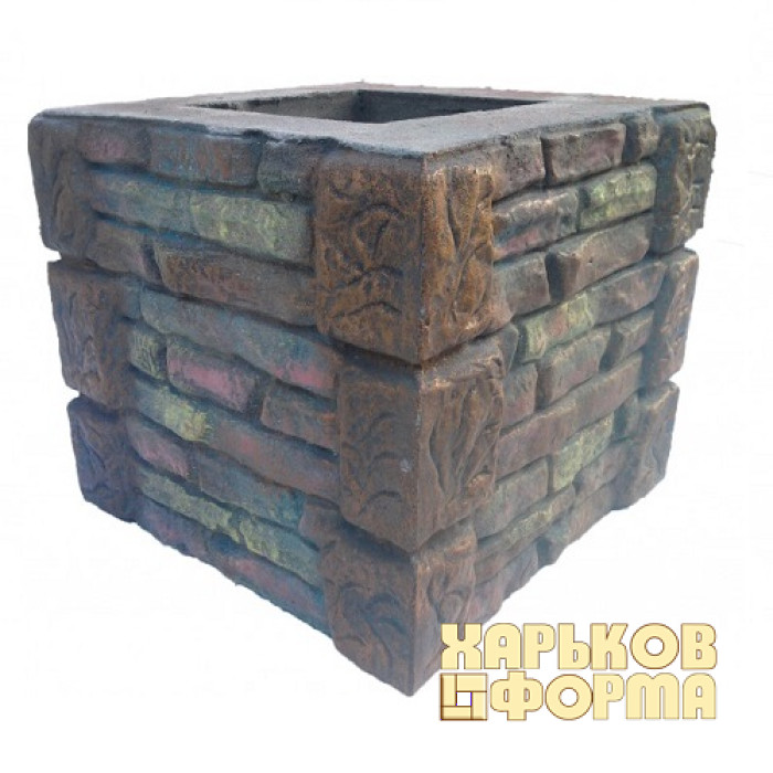 Shape stacked column No. 4