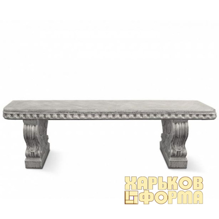Molds for concrete Bench Baroque