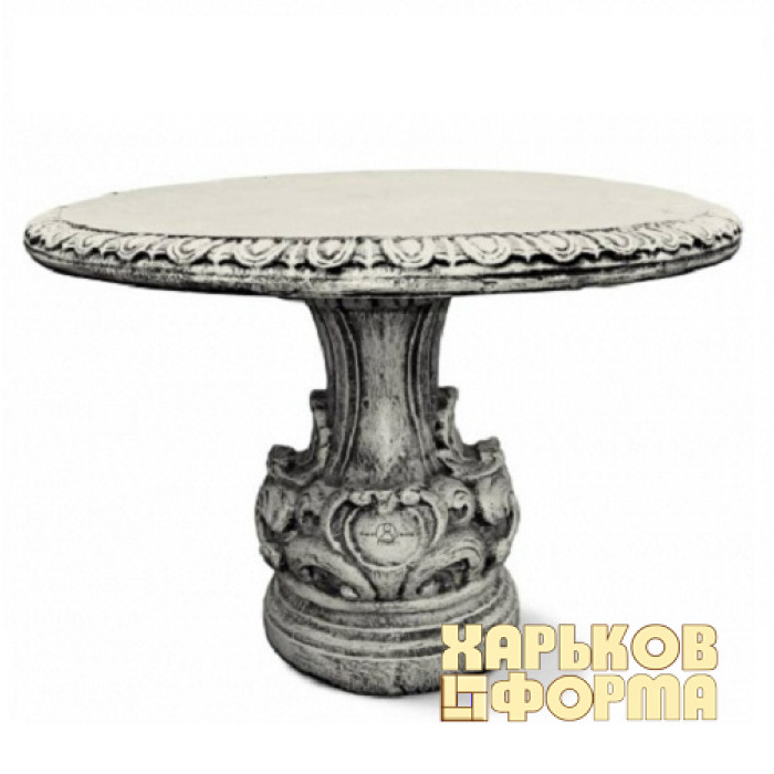 Forms for concrete Table Baroque