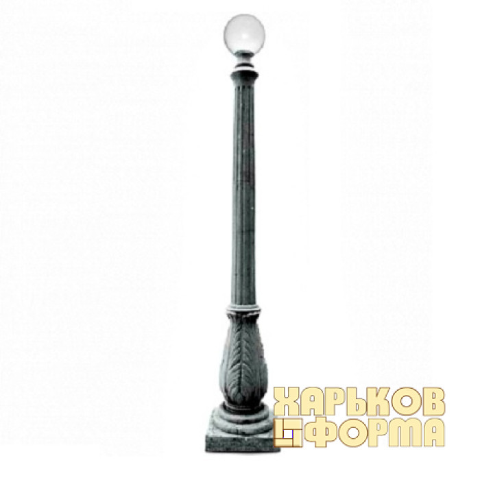 Forms for light pole No. 2