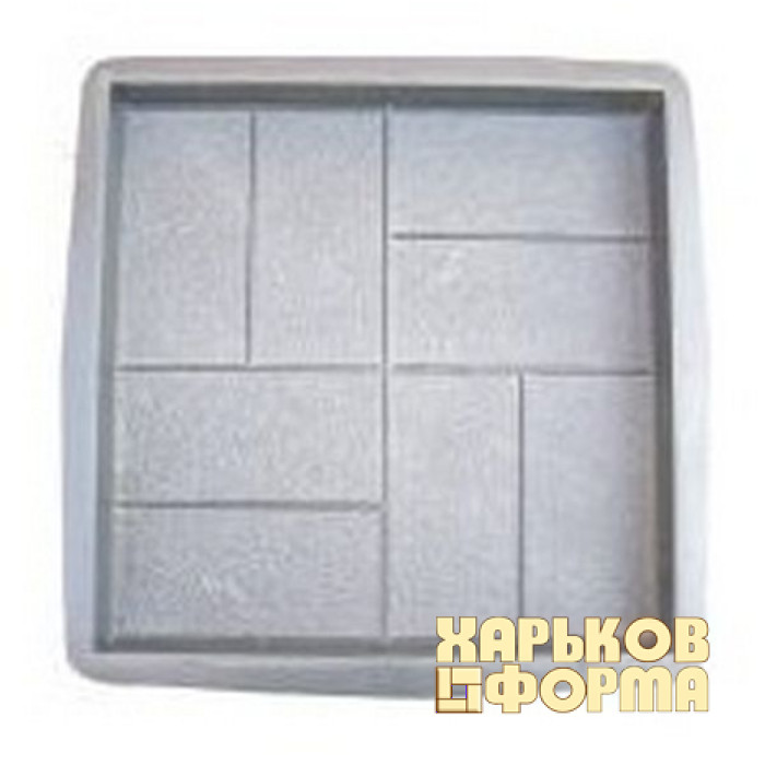 Forms for paving bricks 8 orange peel
