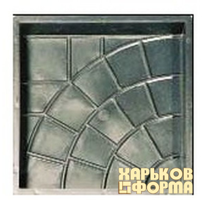 Forms for paving Square gossamer No. 1