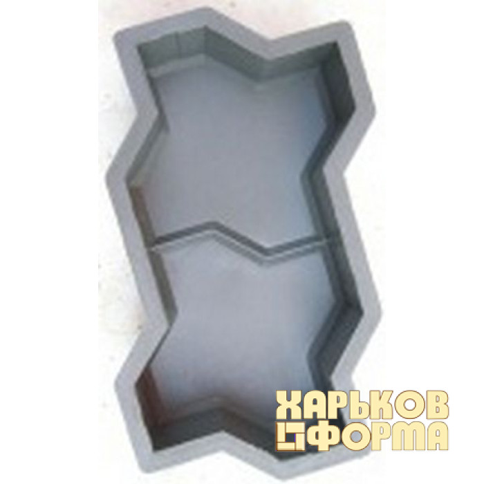 Forms for paving Wave patterned